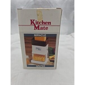 Vintage Kitchen Mate Miracle Grater New In Box Lightweight Portable NOS RV